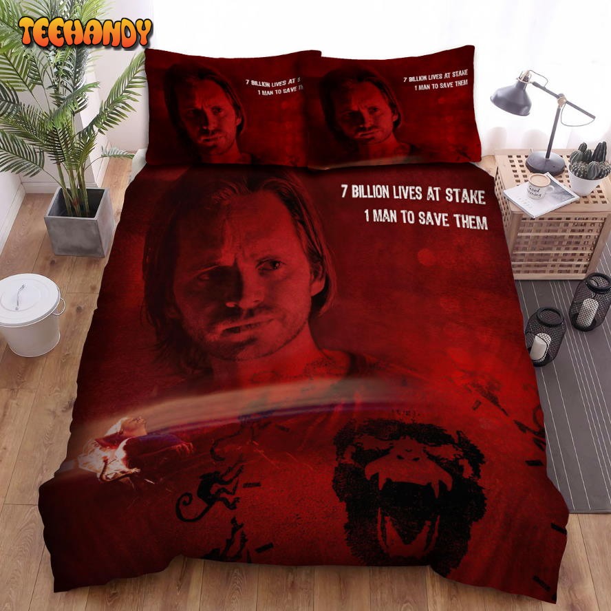 12 Monkeys (2015-2018) 7 Billion Lives At Stake Movie Poster Bedding Sets