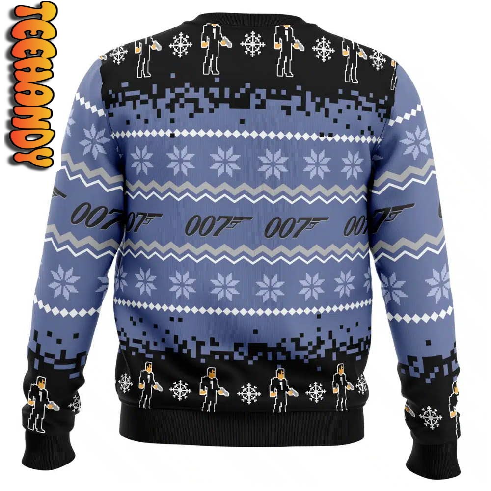 007 James Bond Ugly Christmas Sweater
