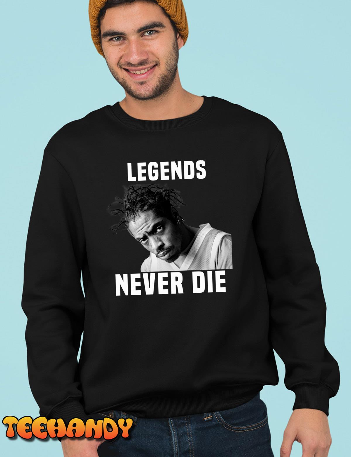1963-2022 Legend Never Die Rip Coolio Unisex T Shirt