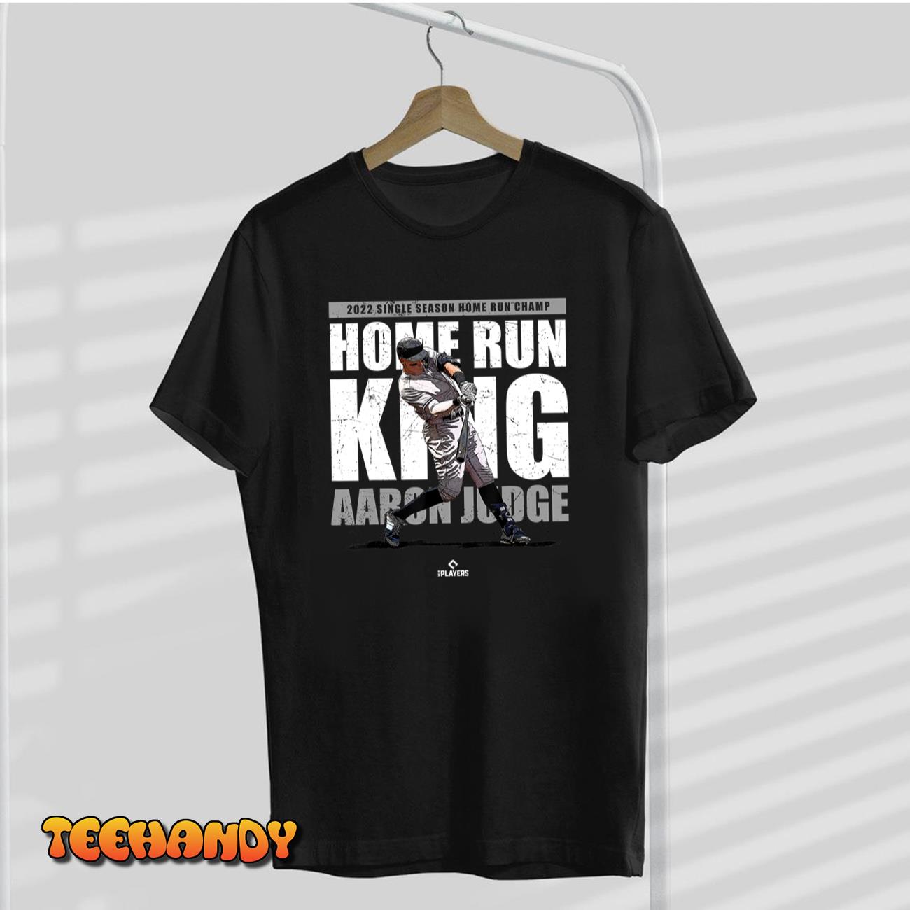 2022 Single Season Home Run King Aaron Judge New York MLBPA T-Shirt