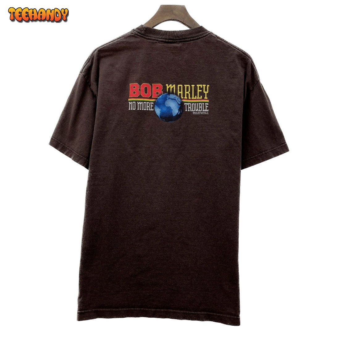 2003 Bob Marley No More Trouble Vintage Music T-shirt