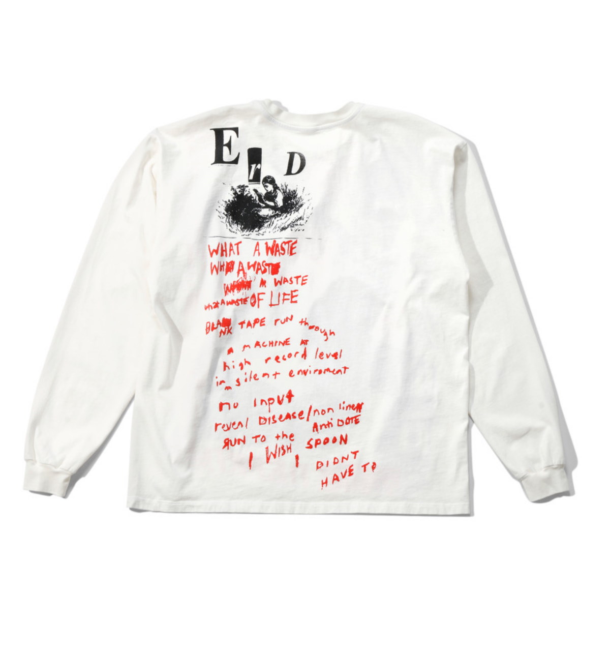 ‘Future Leaks” 3D Long Sleeve Jimin BTS Wear Enfants Riches Deprimes ”Future Leaks” Long Sleeve