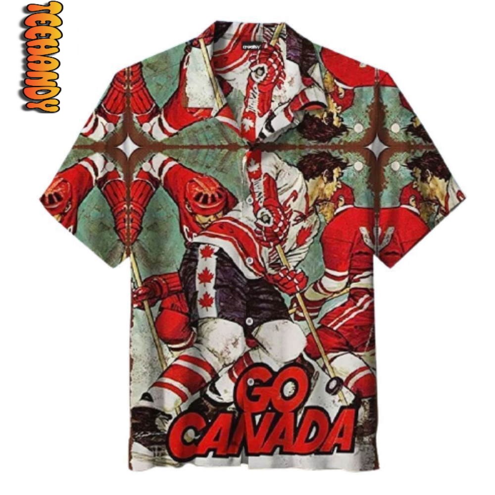 1974 Canada vs USSR Hawaiian shirt