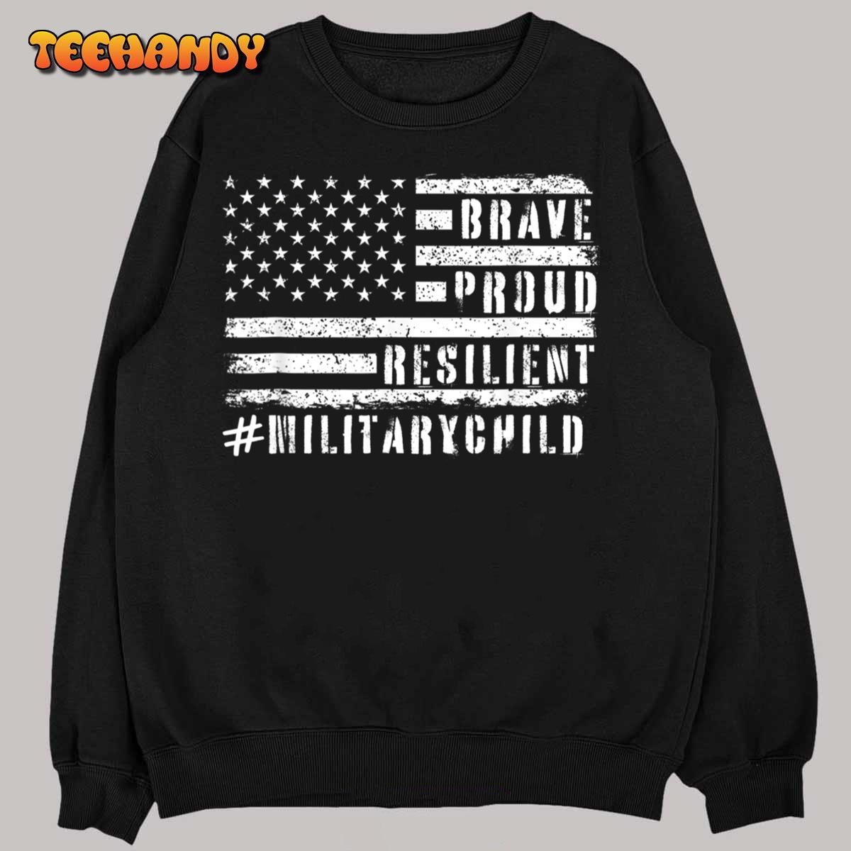 2023 Month Military kids Military Child Adult Purple UP T-Shirt